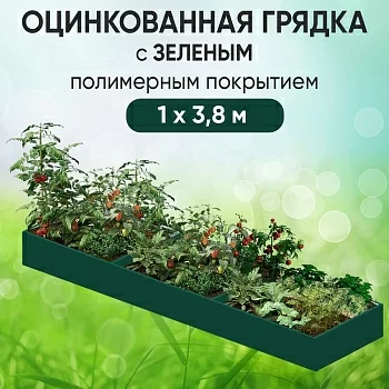 Грядка зеленая (1 х 3,8)